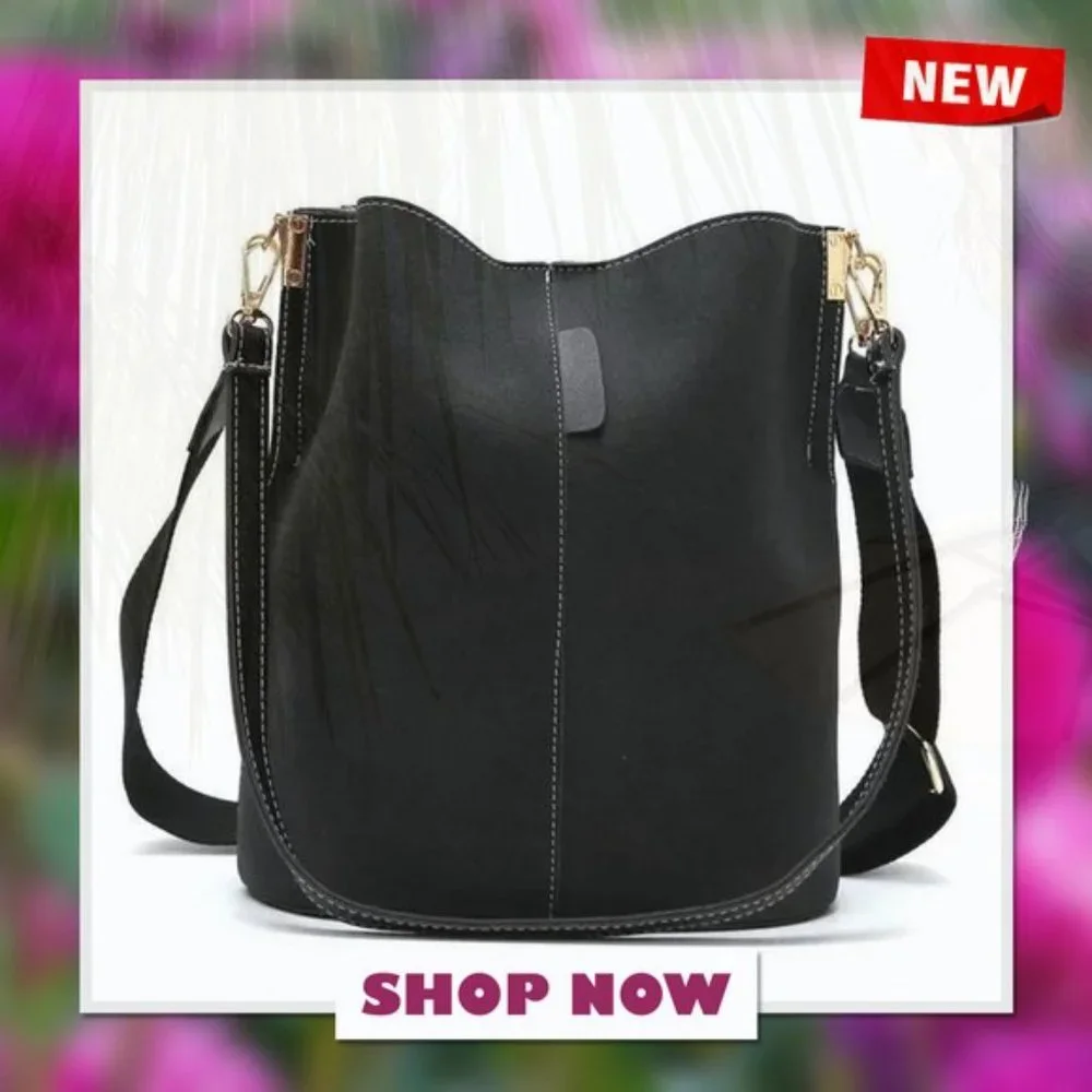 New Shoulder Tote bag, Black 216 - Picture 2 of 4